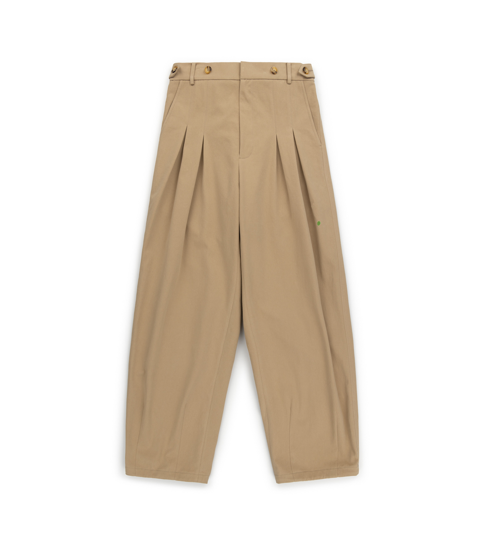 mononavy balloon trouser